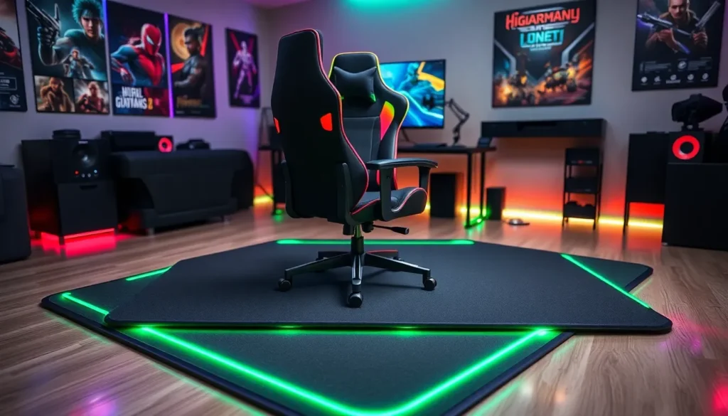 gaming chair mat