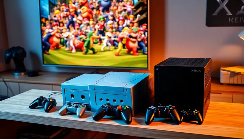 old game consoles 2000s