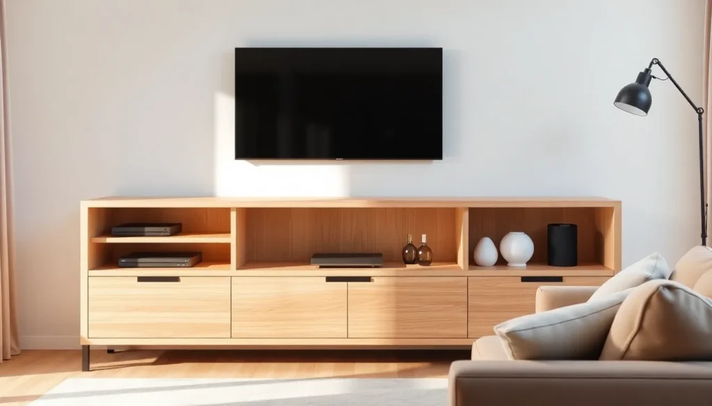 modern tv consoles