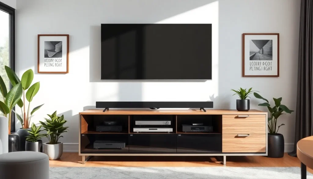 tv consoles with storage